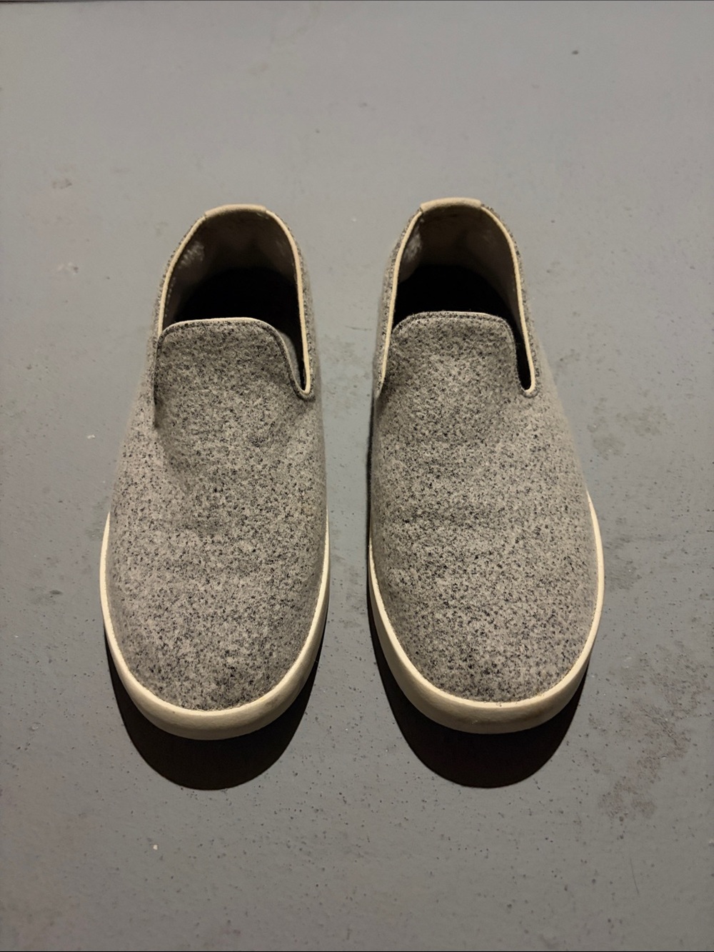 Allbirds - Men’s Wool Loungers - Dapple Grey (Cream Sole) - size Men’s 9 - Picture 6 of 7